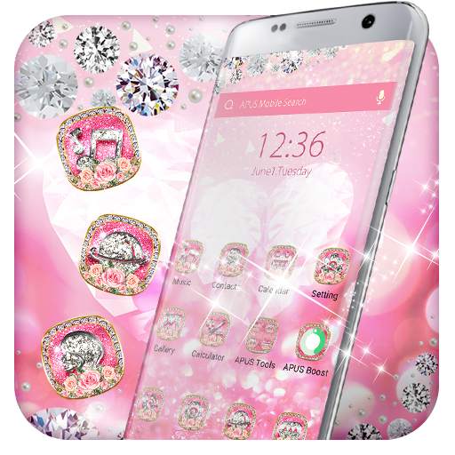 Fancy pink diamond theme 3.0