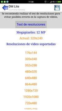 Detector de Movimiento Lite screenshot 3
