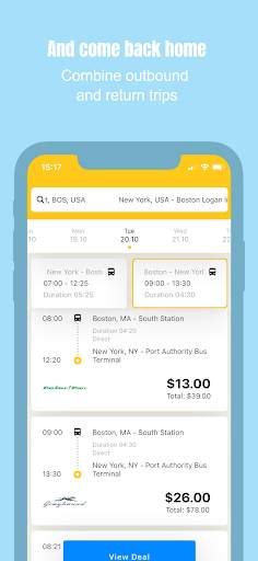 CheckMyBus: Compare and find c screenshot 3