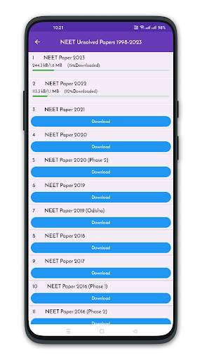 NEET Solved Papers Offline screenshot 4