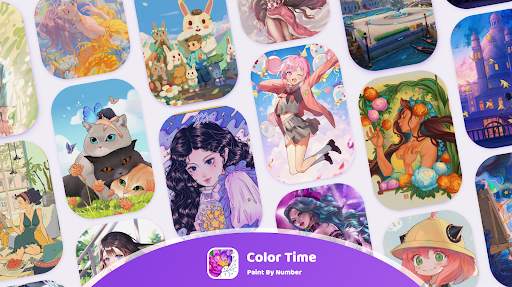 Color Time - Paint by Number screenshot 7