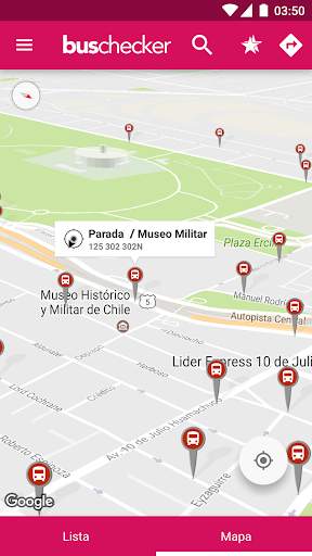 Transantiago Bus Checker screenshot 2