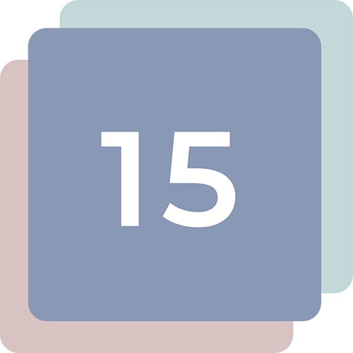 Puzzle 15 Modern icon