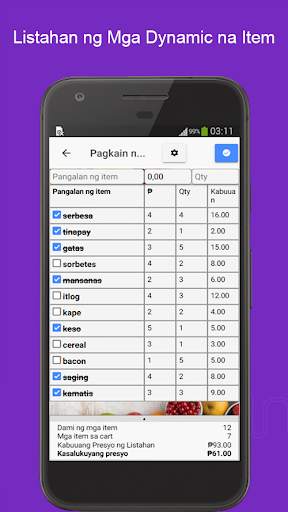 Listahan ng bibilhin screenshot 4