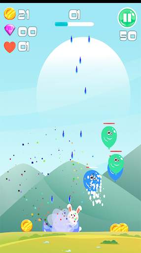 balloon pop game latest new game 2021 :bunny fight screenshot 7