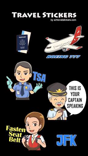 Travel Stickers and Emojis screenshot 1