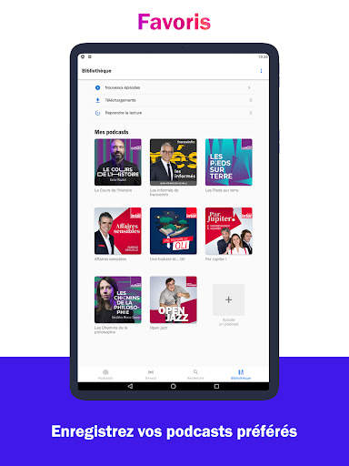Radio France : radios, podcast screenshot 5