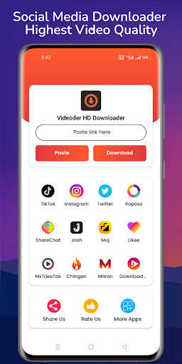 Videoder : HD Downloader screenshot 1