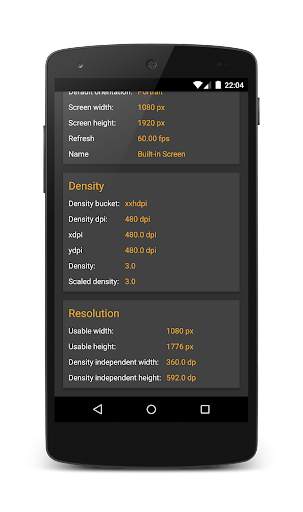 Display Info 2 تصوير الشاشة
