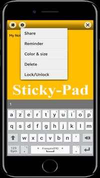 Sticky Pad - Sticky Notes 3 تصوير الشاشة
