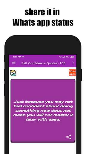Self Confidence Quotes (10000+ Status) screenshot 6