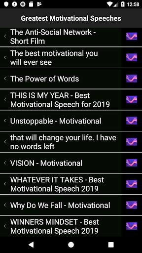 Greatest Motivitional Speeches screenshot 3