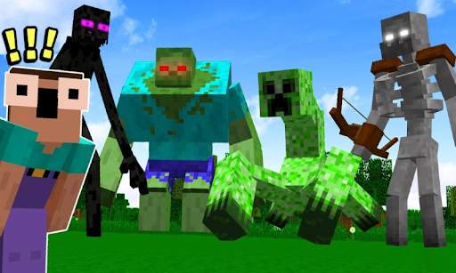 Mutant Creatures Mod for Minecraft PE screenshot 1