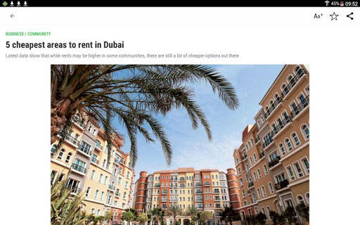 Gulf News screenshot 8