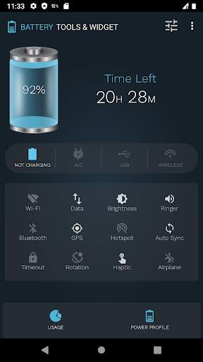 Battery Tools  & Widget 3 تصوير الشاشة