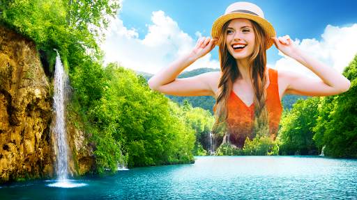 Waterfall Photo Editor frame screenshot 12