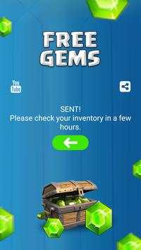 Free Gems for COC Prank screenshot 7