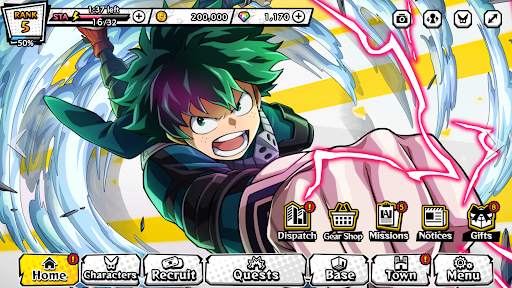 MY HERO ULTRA IMPACT screenshot 8