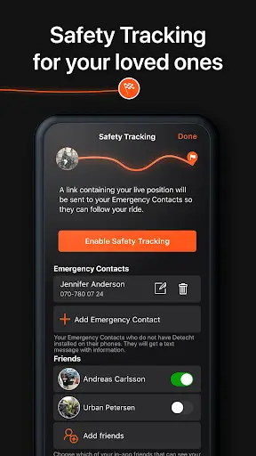 Detecht - Motorcycle App & GPS screenshot 8