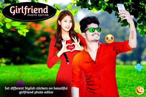 Girlfriend Photo Editor - Girlfriend Photo Frames 4 تصوير الشاشة
