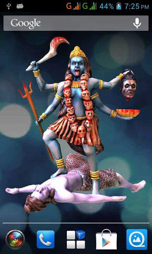 3D Maa Kali Live Wallpaper screenshot 1