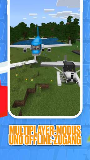 MCPE Airplane & Helicopter mod screenshot 4
