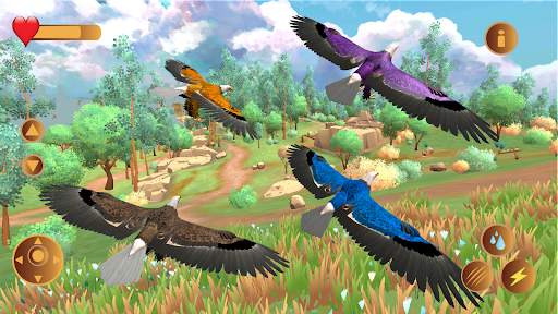 Eagle Simulator 3D Falcon Bird screenshot 1