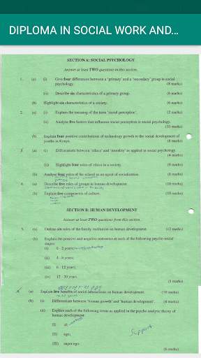 DIPLOMA IN SOCIAL WORK AND COMMUNITY DEVELOPMENT screenshot 4