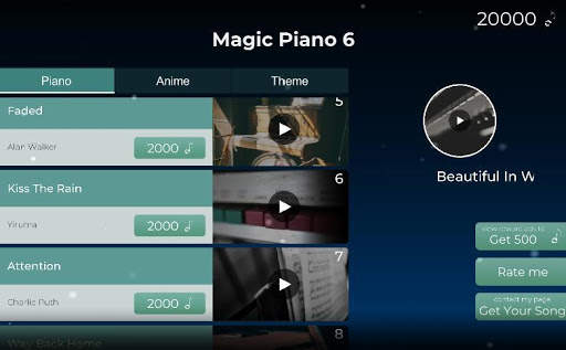 Piano Tile - The Music Anime screenshot 12