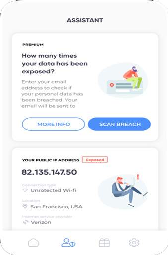 Atlas VPN - Free VPN Proxy & Security WiFi screenshot 1