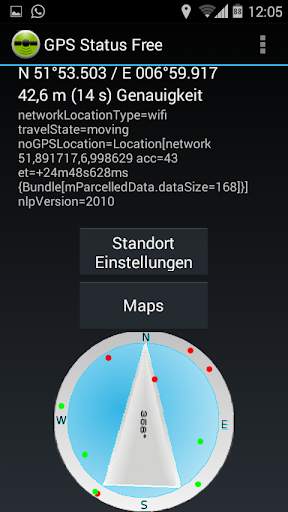 GPS Status Widget Free screenshot 2