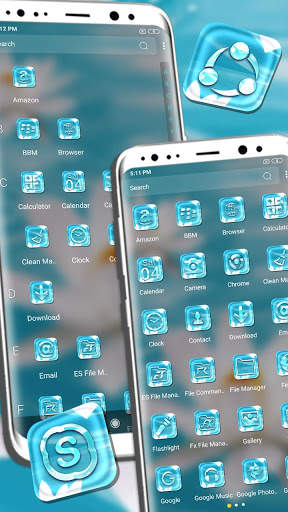 White Lotus Launcher Theme screenshot 3