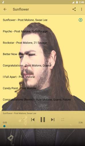 Post Malone Music Of Album screenshot 1