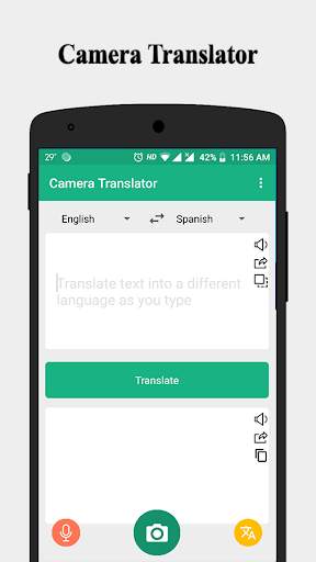 Camera Translator - From Camera, Image, Voice Text screenshot 1