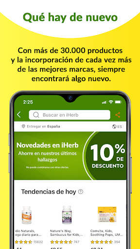 iHerb screenshot 2
