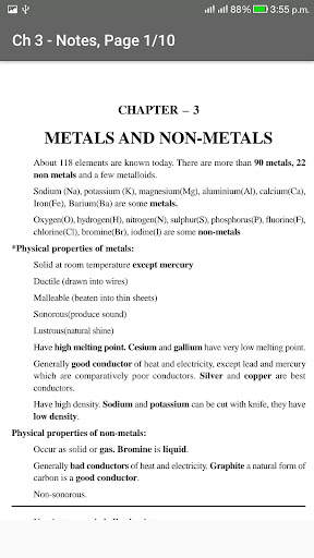 Class 10 Science Notes screenshot 4