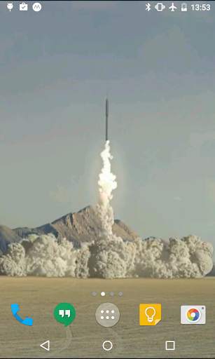 Rocket Live Wallpaper screenshot 4