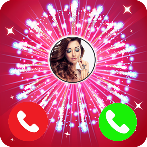 Call Flash &amp; Call Screen Theme, Color Phone Flash أيقونة