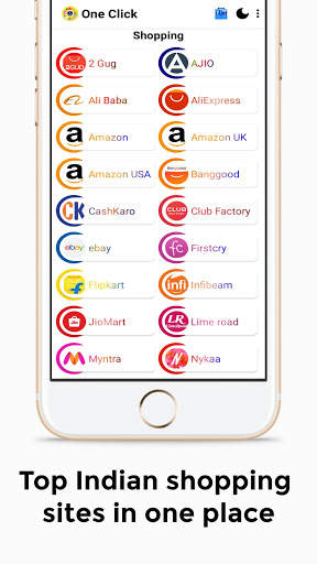 OneClick - All In One Shopping Online App India screenshot 1
