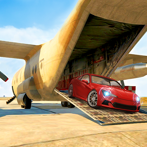 Cargo Airplane Pilot Car Transporter Simulator icon