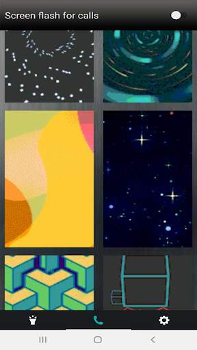 Call screen: Flashlight, Color screen- Color flash screenshot 5