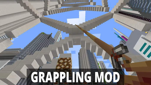 Grappling Hook Mod Minecraft screenshot 1