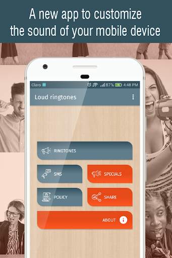 loud ringtones for phone, sounds loud ringtones screenshot 1