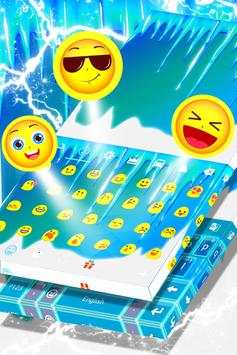 Frozen Ice Keyboard Theme screenshot 5