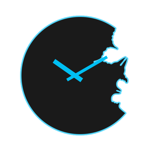 Butterfly Analog Clock Widget icon