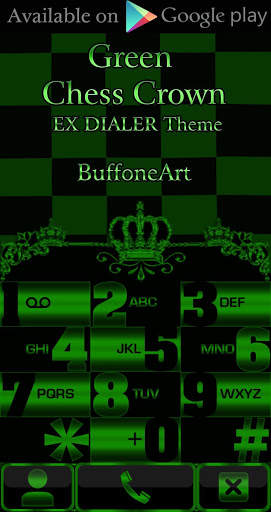 Green Chess Crown Go Launcher Theme screenshot 6