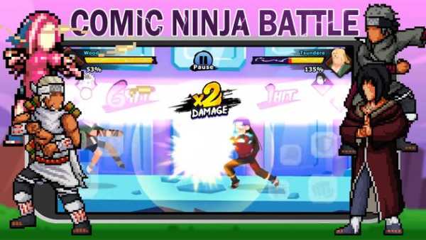 Comic Ninja Battle screenshot 3