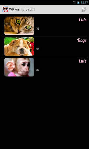 Wallpapers Animals Series 1 screenshot 1