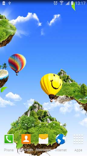 Flying Islands Live Wallpaper 4 تصوير الشاشة