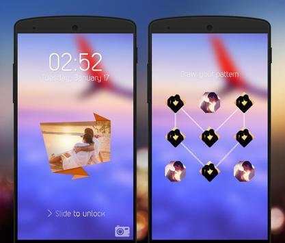 Photo Pattern DIY Lock Screen screenshot 5